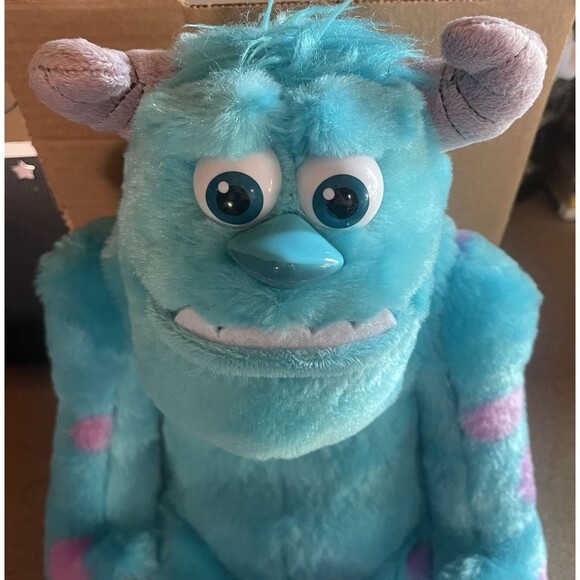 Monsters University Sully Talking 12” Stuffed Plush Toy Disney Pixar Spin Master - Picture 3 of 11
